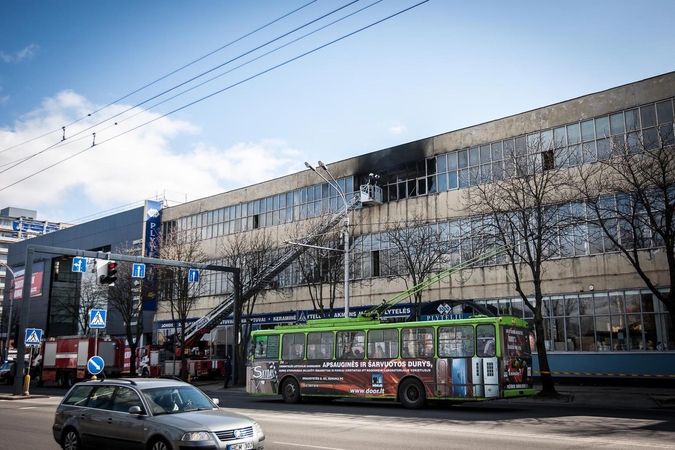 Aklųjų ir silpnaregių centro patalpas nuniokojo gaisras
