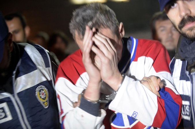 Turkijos policija sulaikė įtariamąjį