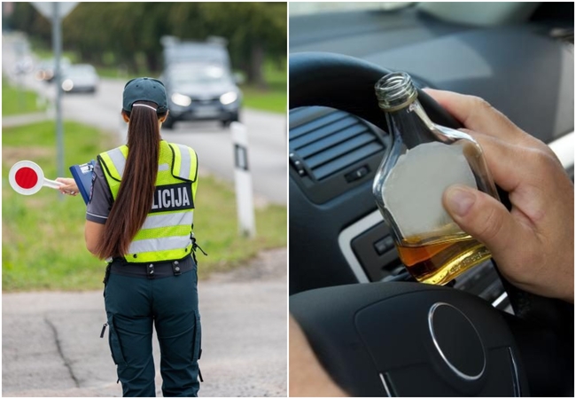 Preiloje sulaikytas Norvegijoje ieškomas automobilis, jo vairuotojas – neblaivus