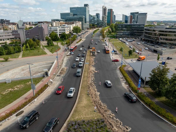 Rekordiniai gatvių remonto darbai: kaip Vilnius ruošiasi transporto srautų suintensyvėjimui rugsėjį?