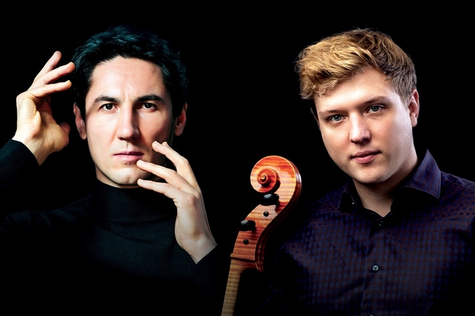 Pavasario koncertų serijoje: ukrainiečių violončelininkas O. Shadrin ir pianistas K. Uinskas
