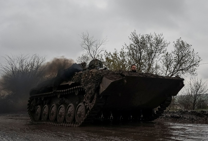Estijos žvalgyba: Rusijos kariuomenė sieks sutrukdyti Ukrainos kontratakai