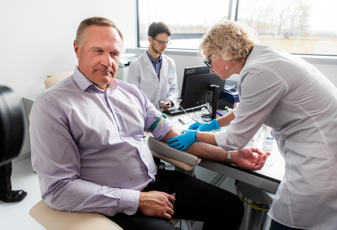 Vilniaus universiteto Medicinos mokslų centre įvyko pirmojo šalyje populiacinio biobanko atidarymas