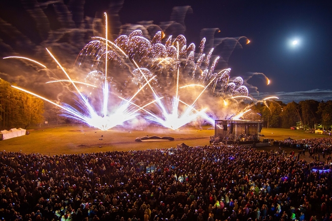 Fejerverkų festivalis „Vilniaus fejerija 2018“. 