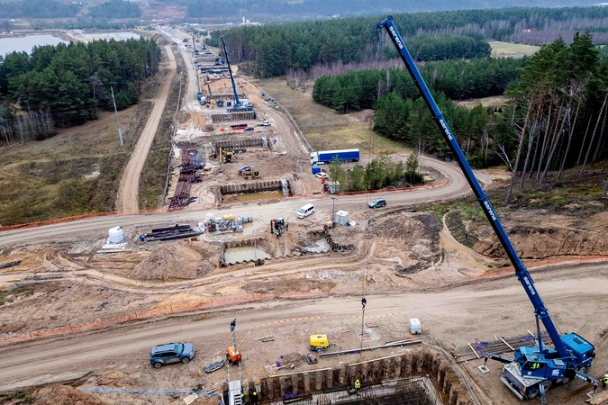 Ministerija spartina „Rail Balticos“ projekto darbus: numatė užbaigimo datą