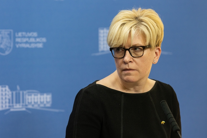 Jei sankcijos Rusijai paveiks Lietuvos ekonomiką, I. Šimonytė žada imtis sprendimų
