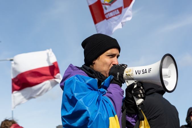 Su protestuotojais sutarta, kad jie neblokuos vilkikų pasienyje su Baltarusija