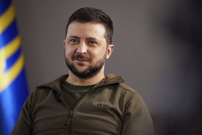 V. Zelenskis ukrainiečius pasveikino su Velykomis: prašome Dievo malonės įgyvendinti mūsų svajonę