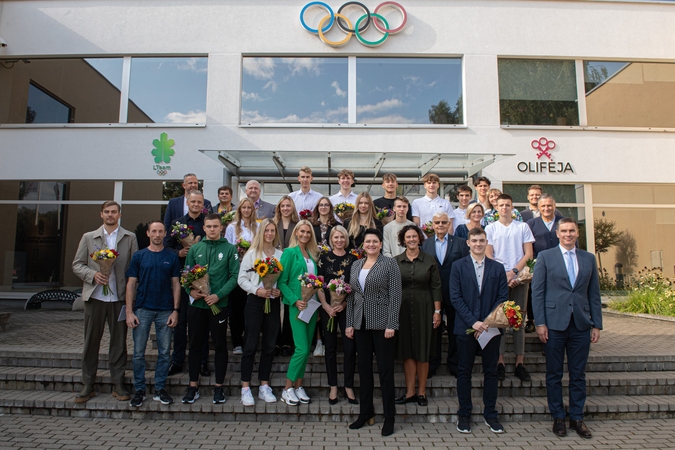 LTOK apdovanojo Europos jaunimo olimpinio festivalio medalininkus