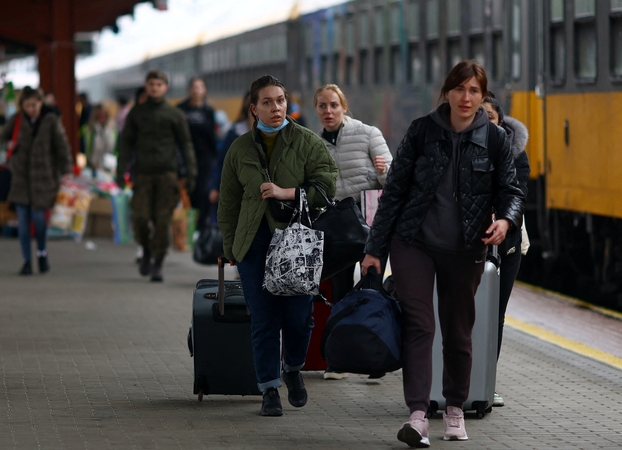 Iš Ukrainos pabėgo daugiau kaip 6,5 mln. žmonių