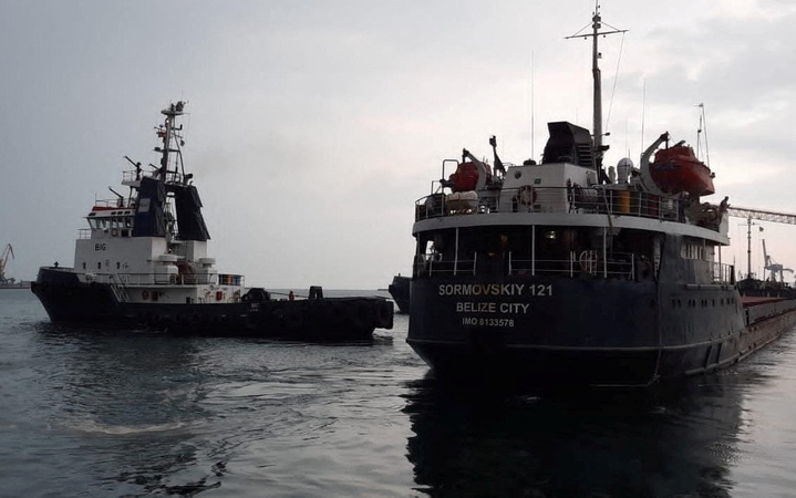 Turkija: iš Ukrainos išplaukė pirmasis laivas su kviečių kroviniu