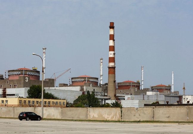 JAV perspėjo Maskvą: jokia šalis neturėtų paversti atominės elektrinės aktyvia karo zona