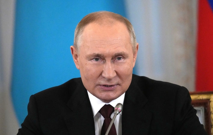 Kremlius: V. Putinas pirmadienį pirmininkaus saugumo tarybos posėdžiui