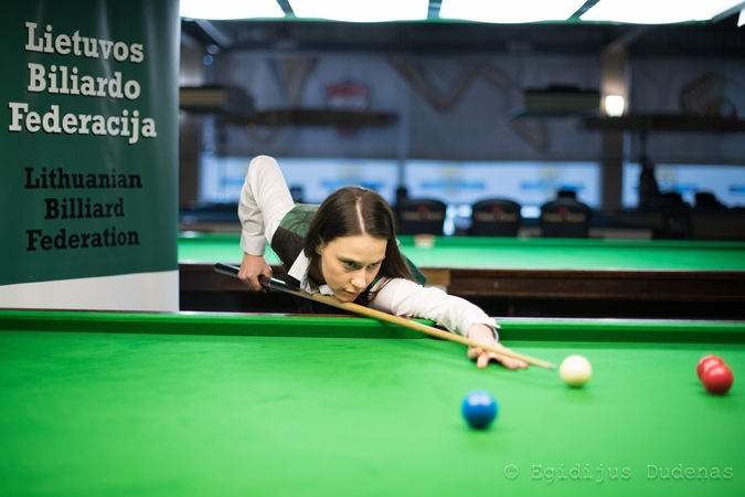 Lietuvos moterų snukerio rinktinė Europos čempionate pasiryžusi siekti medalių