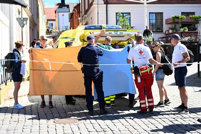 Advokatas: Švedijoje moterį mirtinai subadęs vyras buvo pasirengęs pulti kitus