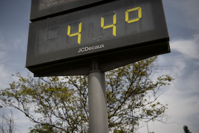 Vakarų Europą apėmusi karščio banga pasieks kulminaciją Ispanijoje