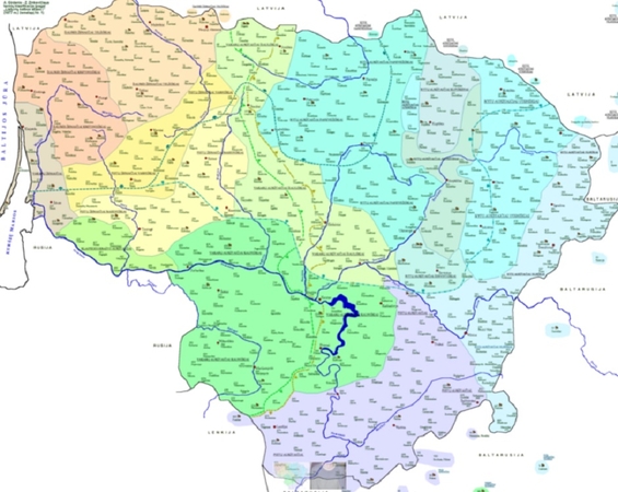 Dabartis: Lietuvos regioniniai kalbiniai variantai XXI a. pradžioje.