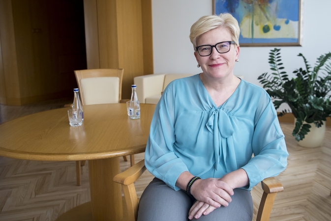 Nuo pirmadienio I. Šimonytė atostogaus