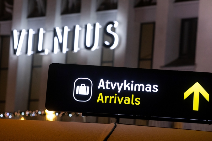 Vilniaus oro uoste vyras pateikė suklastotą PGR tyrimą