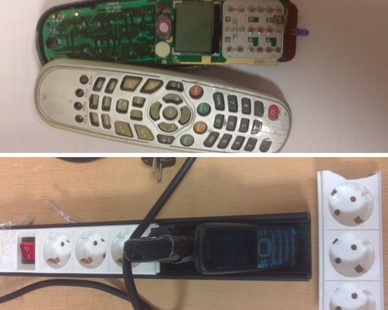 Išradingas nuteistasis telefonus slėpė prailgintuve ir televizoriaus valdymo pulte