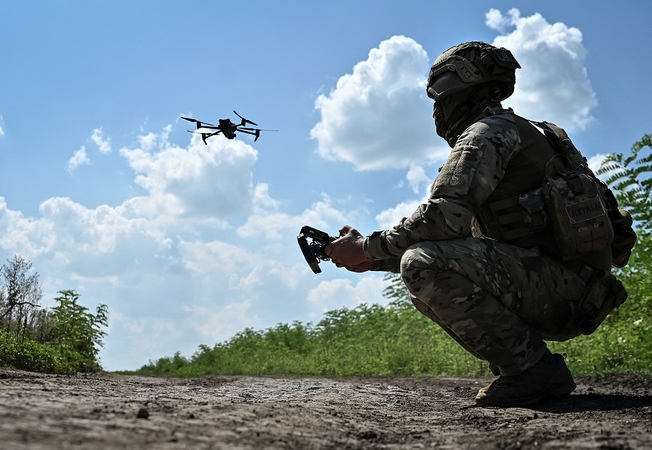 Rusija skelbia virš Juodosios jūros perėmusi amerikiečių droną