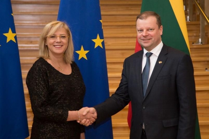 Eurokomisarė: derybos dėl ES finansinės perspektyvos bus sunkios