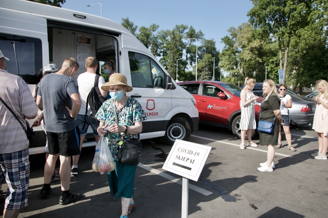 Kur ir kada skiepijasi Vilnius šią savaitę