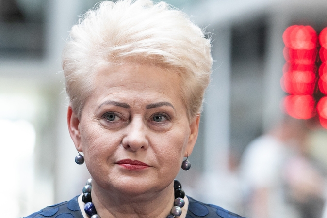 Seimo rinkimuose balsą atidavė D. Grybauskaitė