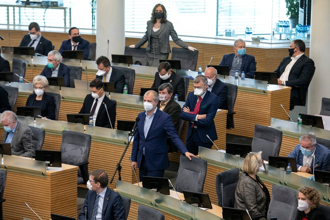 Prieš pavasario sesijos pabaigą Seimas didina darbų tempą