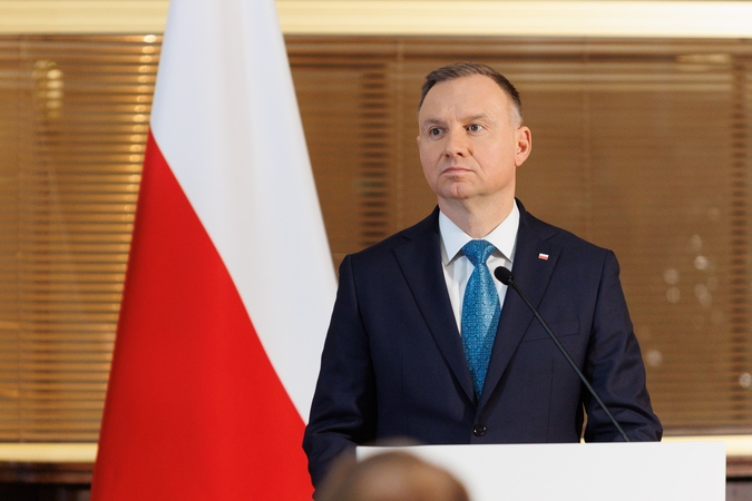 A. Duda: vokiškų „Patriot“ sistemų dislokavimas Ukrainoje būtų saugiausias ir Lenkijai