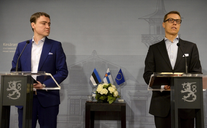 Estijos ir Suomijos premjerai sutarė dėl SGD terminalo statybos