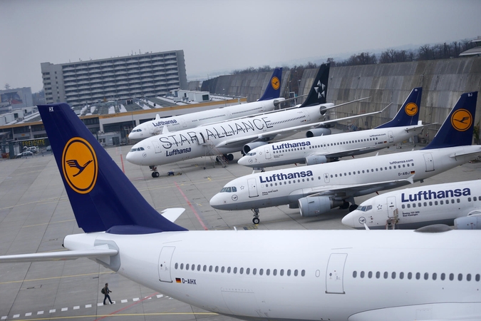 „Lufthansa“ vėl skraidina iš Vilniaus