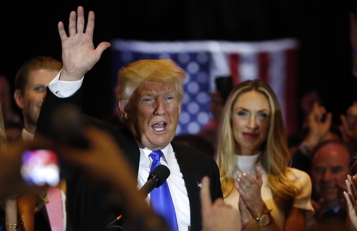 Varžovus sutriuškinęs D. Trumpas giriasi: laimėsiu JAV prezidento rinkimus