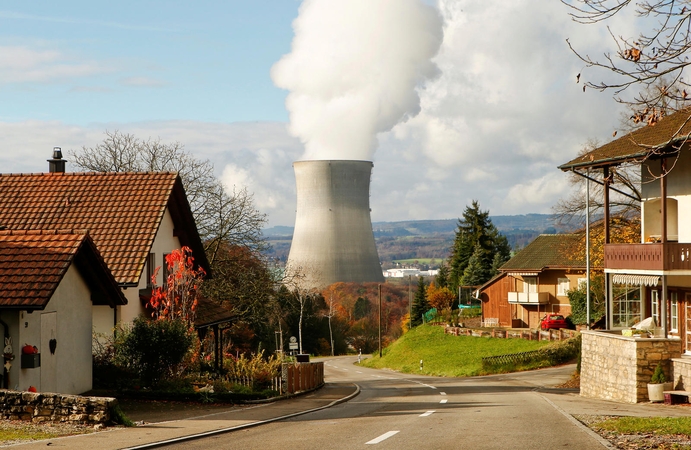 Šveicarai linkę atsisakyti branduolinės energetikos