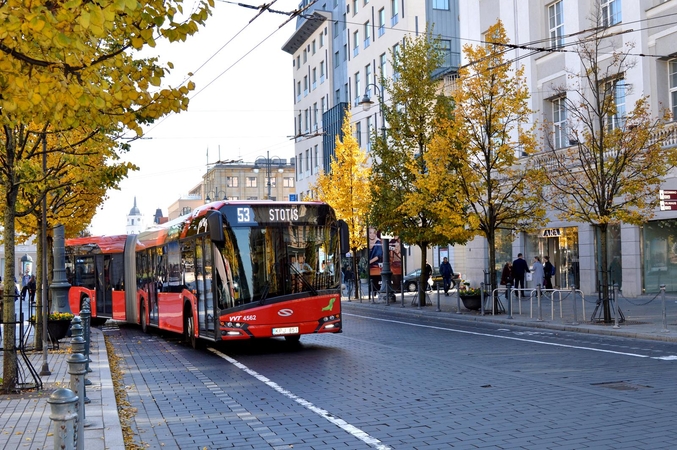 Sekmadienį sostinės viešasis transportas veš nemokamai