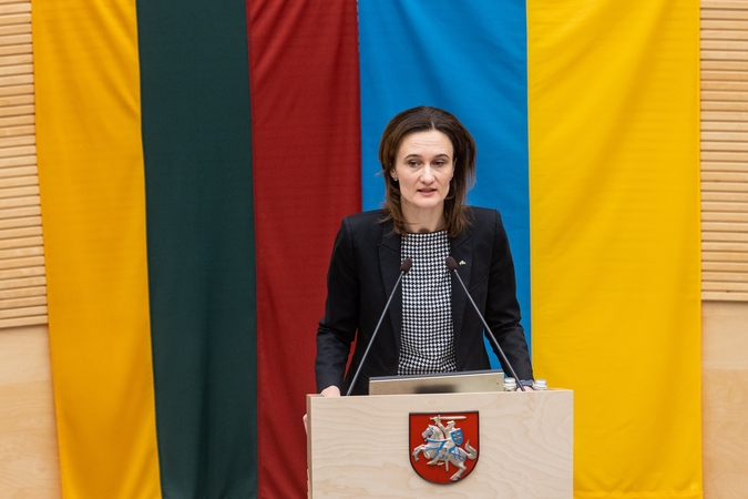 V. Čmilytė-Nielsen: Rusijos užpulta Ukraina moka Vakarų neryžtingumo kainą