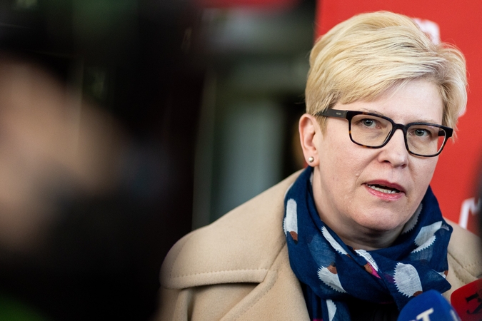 Premjerė: situacija Anykščiuose ir Visagine – apmaudi, bet negalima kaltinti vien VRK