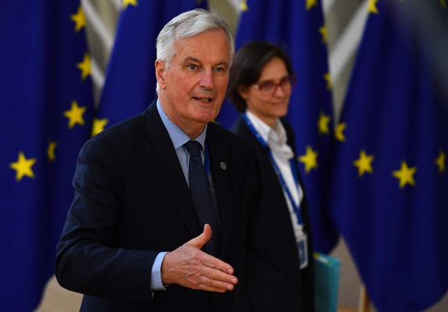 Lietuvoje šią savaitę lankysis ES „Brexit“ derybininkas M. Barnier