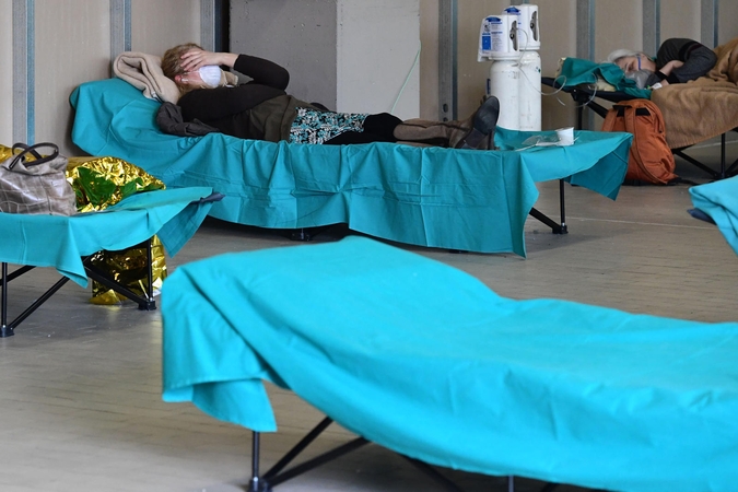 Įmonės siūlo savo paslaugas: galėtų pastatyti laikinąsias ligonines
