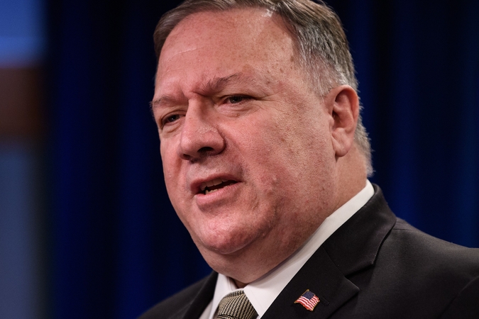 M. Pompeo: nuodyti A. Navalną tikriausiai nurodė „Rusijos aukšto rango pareigūnai“