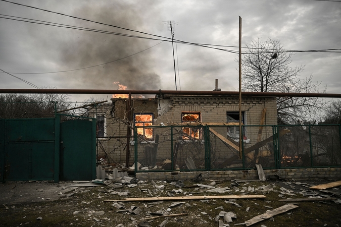 Rusija skelbia apie pažangą dėl Bachmuto: šį miestą stengiasi užimti nuo pernai vasaros