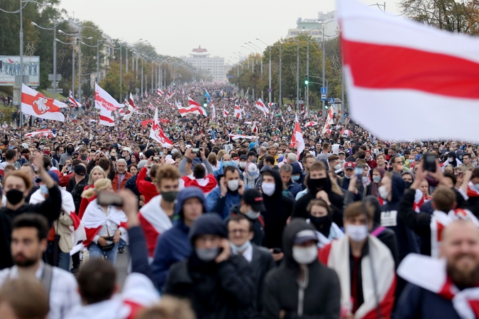 L. Linkevičius su Vokietijos kolega aptarė situaciją Baltarusijoje