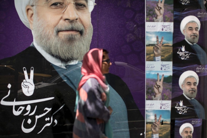 Irano prezidento postą laimėjo H. Rouhani
