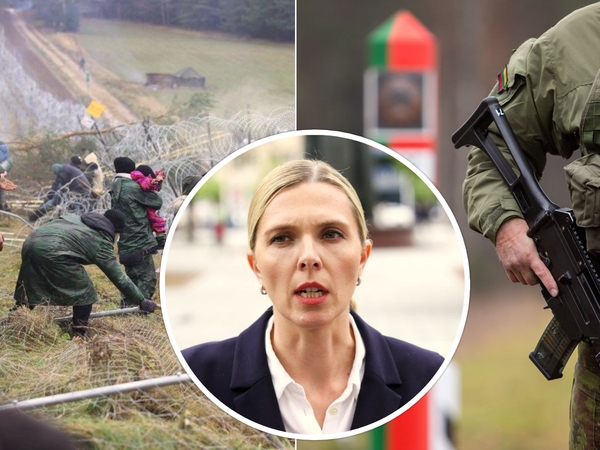 Vokietija palaiko Lietuvą, tūkstančiams migrantų susitelkus prie išorinės ES sienos
