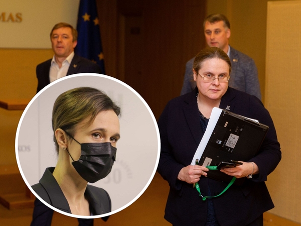 V. Čmilytė-Nielsen įvertino A. Širinskienės sprendimą: tai „valstiečių“ byrėjimas