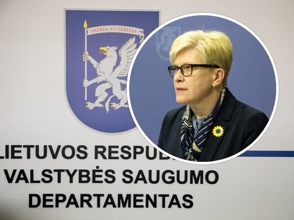 Premjerė: pasitikiu VSD kaip institucija, nedera koncentruotis tik į vadovą