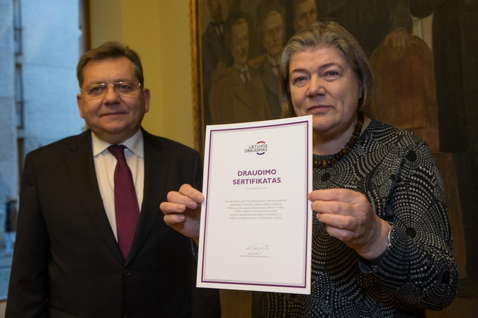 Į Lietuvą atkeliausiantį Nepriklausomybės aktą apdraus „Lietuvos draudimas“