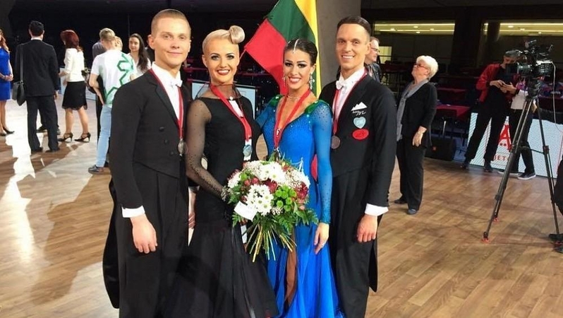 Lietuvos šokėjams – Europos čempionato sidabras ir bronza