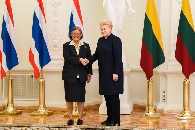 D. Grybauskaitė: Tailandas gali atverti Lietuvai kelią į Pietryčių Aziją