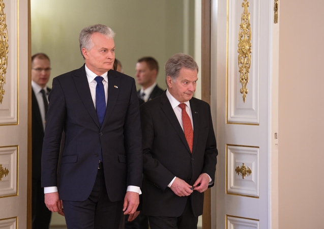 G. Nausėda kviečia Suomiją prisidėti užtikrinant Astravo elektrinės saugumą